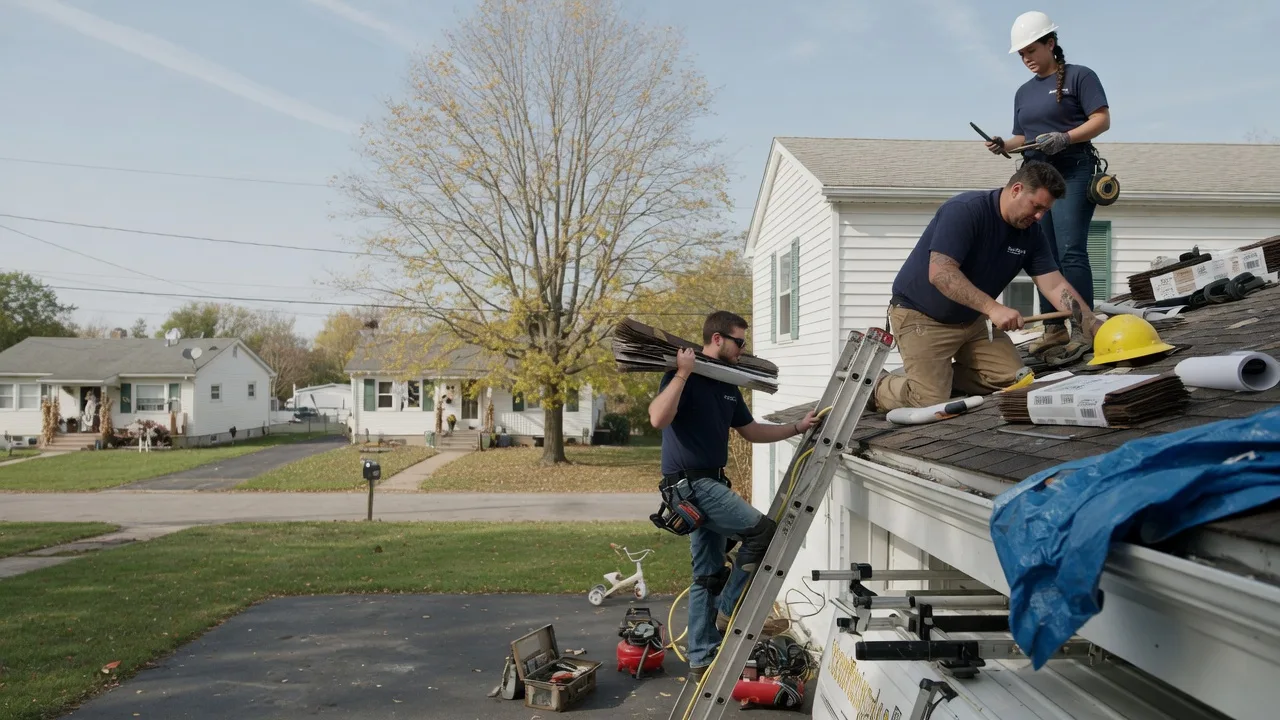 Local Roofing Contractors in Cisne, IL near me